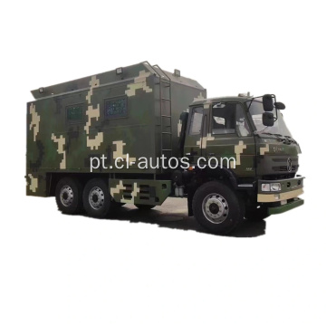 Dongfeng 6x6 Off ROAD Mobile Fast Food Truck for Mlitary Tropas Cooking Field